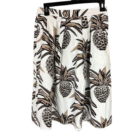 NEW YORK & COMPANY Eva Mendes Pineapple Skirt - Picture 3 of 4